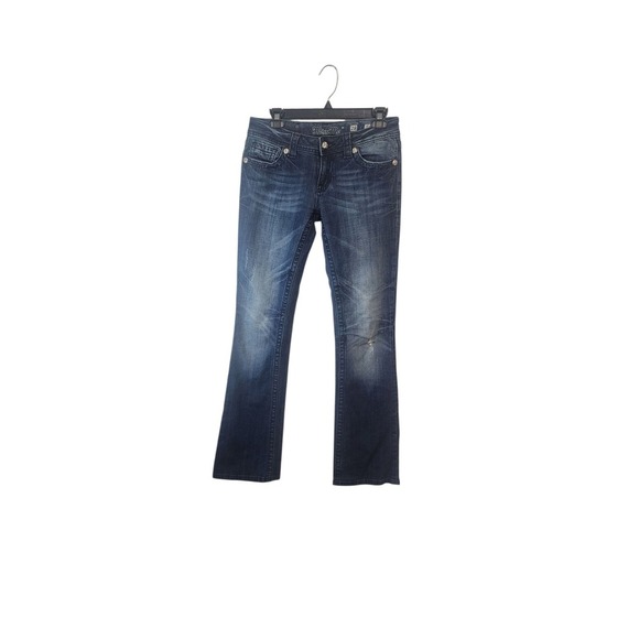 Miss Me Denim - Miss Me Jeans Womens Size 28 Bootcut‎ Embellished Dark Wash Denim